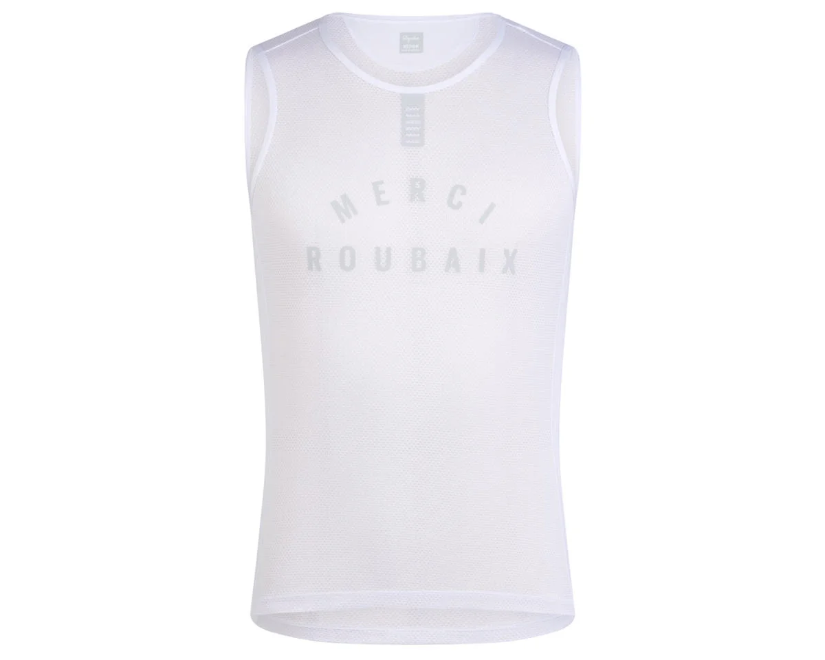 Rapha Men's Pro Team Sleeveless Race Base Layer (White) (M)